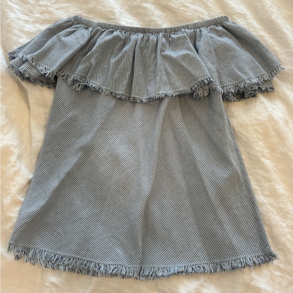 Velvet by Graham Spencer Off the Shoulder top - Picture 2 of 4